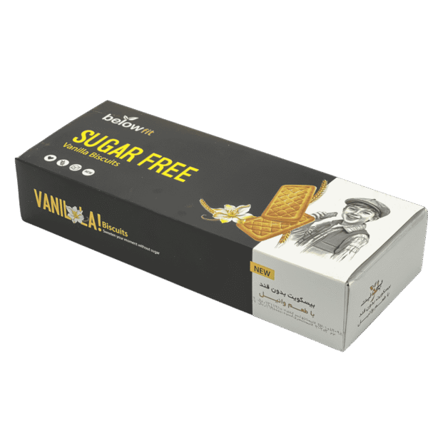 بیسکویت بدون قند وانیلی 620 گرمی (خانواده) بیلو